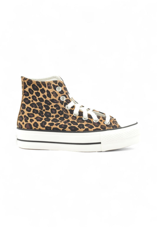 CONVERSE Sneakers Donna Beige Nero Animalier A17979C-AI26
