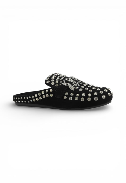 KURT GEIGER Ciabatte Donna Nero Borchie Strass 5388009209-PE26