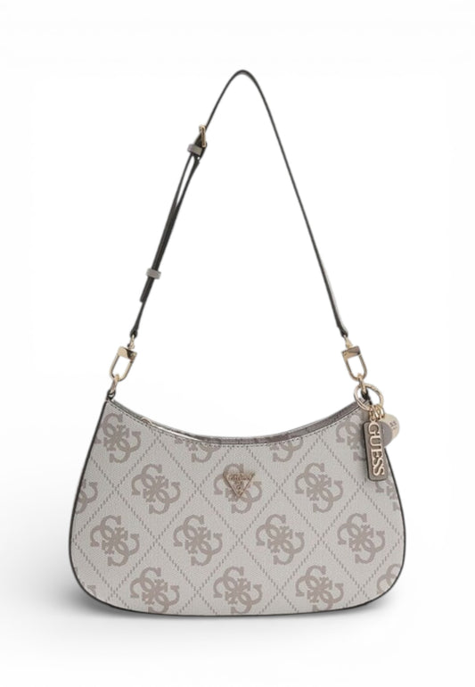 GUESS Borsa A Spalla Donna Beige Grigio HWSO9672180-PE26-DKO