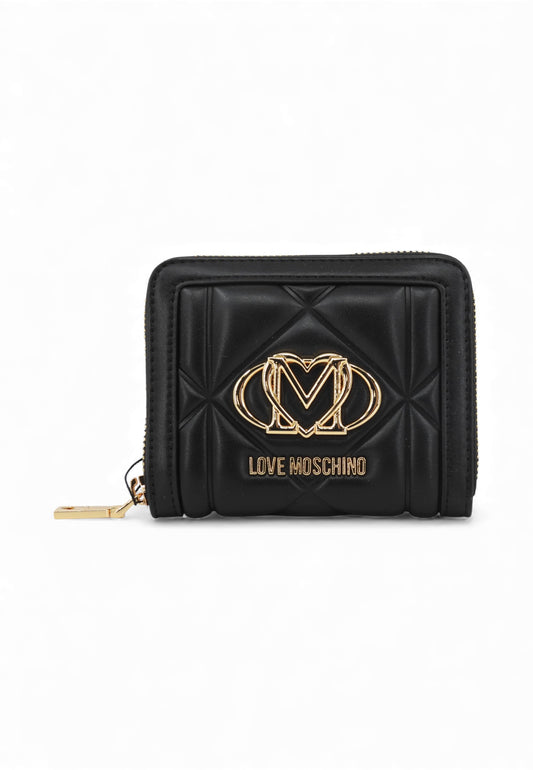 LOVE MOSCHINO Portafogli Donna Nero Oro JC5641PP1OLC0000-PE26
