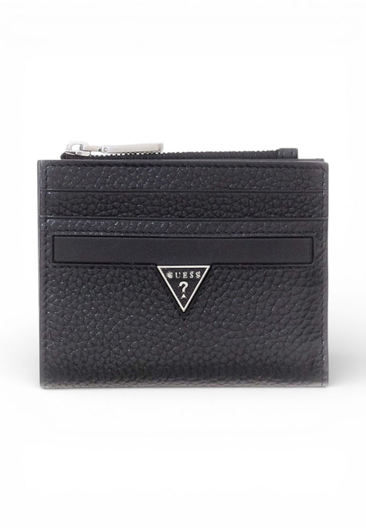 GUESS Portafogli Portacarte Uomo Nero SMMOGRLEA03-PE26-BLA