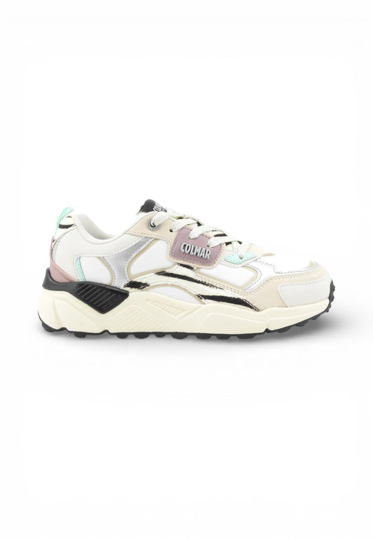 COLMAR Sneakers Donna Bianco Nero Animalier GARNERZ080-PE26