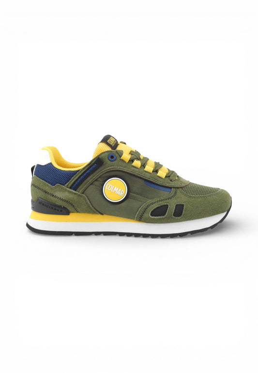 COLMAR Sneakers Uomo Verde Giallo TRAVSPC094-PE26
