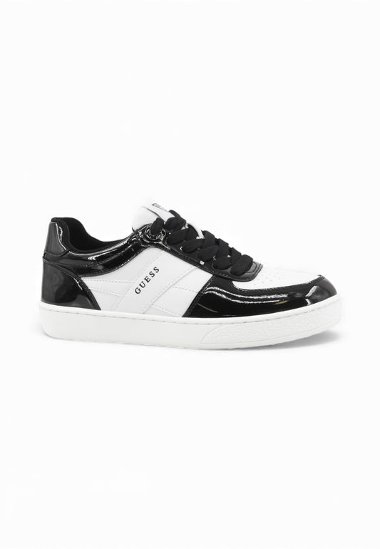 GUESS Sneakers Donna Bianco Nero FLPNAMELE12-PE26-WHBLK