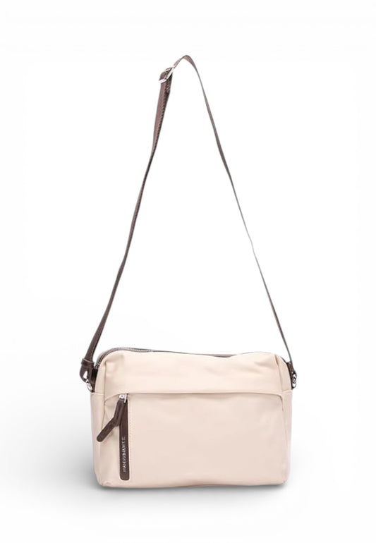 MANDARINA DUCK Borsa Tracolla Donna Bianco Marrone P10VCT19-PE26-591