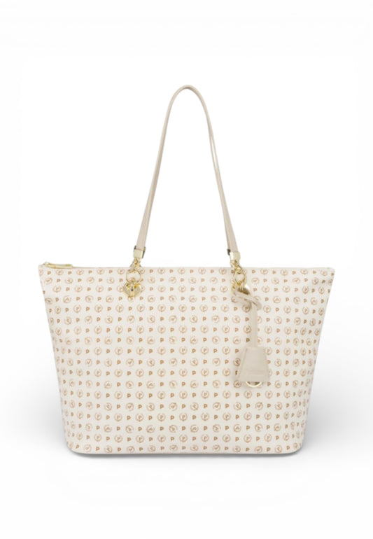 POLLINI Borsa Shopper Donna Bianco Beige TE8410PP02Q2611A-PE26