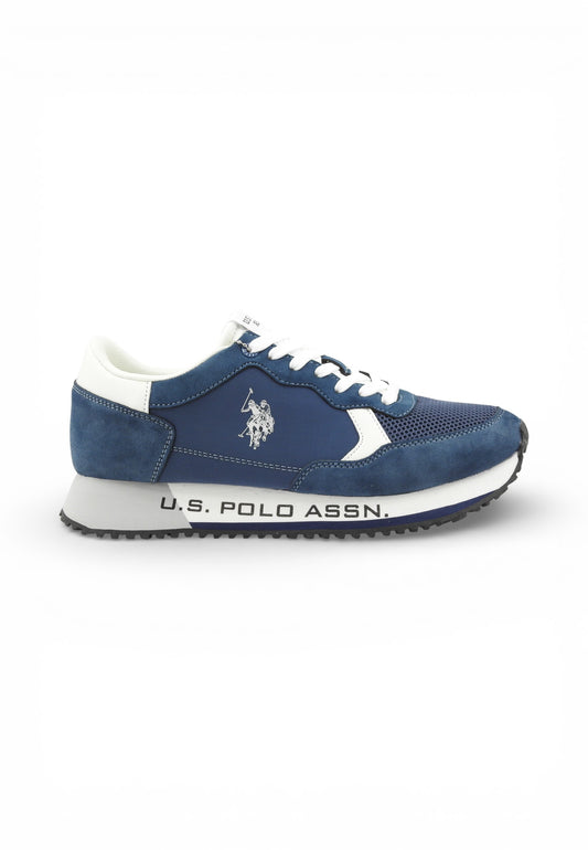 U.S. POLO ASSN. Sneakers Uomo Blu Bianco CLEEF011-PE26-BLU004