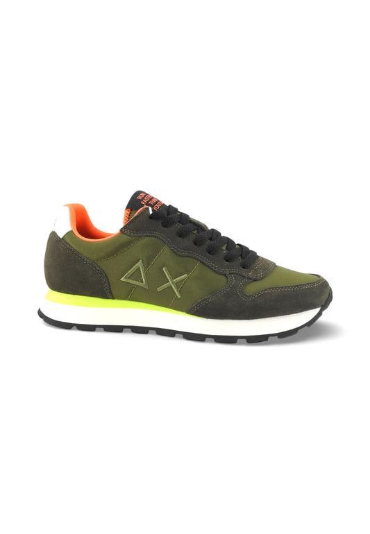 SUN68 Sneakers Uomo Verde Giallo Z36102-PE26-19