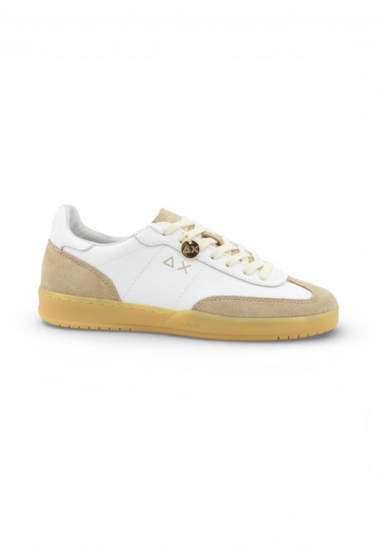 SUN68 Sneakers Donna Bianco Beige Z36249-PE26-0116