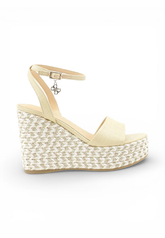 GUESS Sandali Tacco Donna Beige FLJERLELE04-PE26-NATU