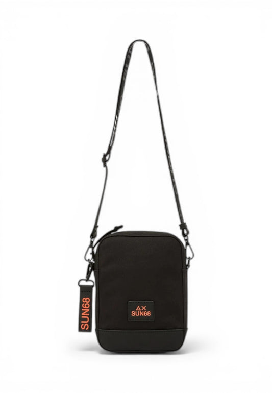 SUN68 Borsa Tracolla Uomo Nero Y36102-PE26-11