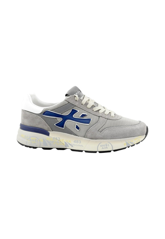 PREMIATA Sneakers Uomo Grigio Blu VAR8001-PE26