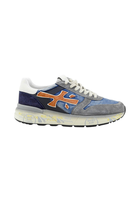 PREMIATA Sneakers Uomo Blu Grigio VAR7215N-PE26