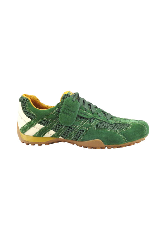 GEOX Sneakers Uomo Verde Bianco U55MNA2214-PE26-C3000