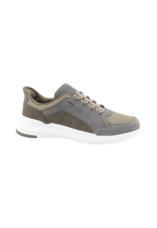 GEOX Sneakers Uomo Grigio Marrone U659KA0EK14-PE26-C0358