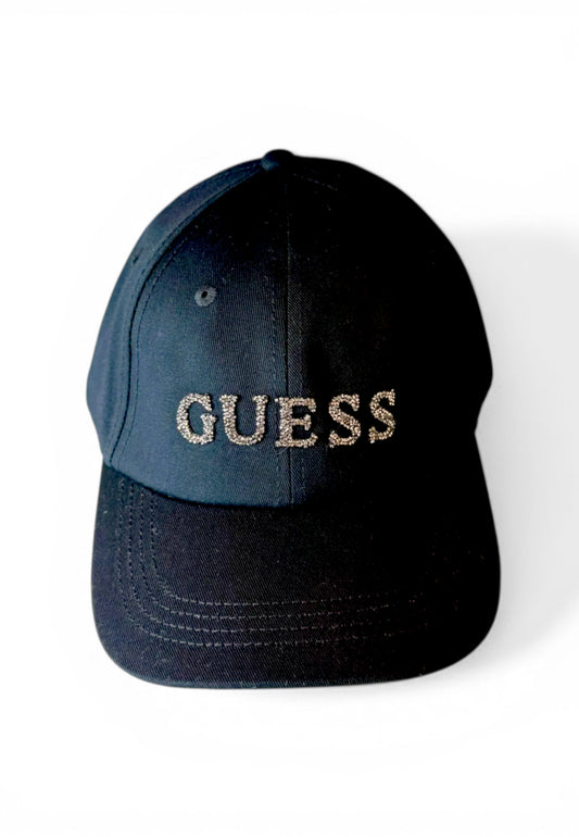 GUESS Cappello Donna Nero Strass AW5507COT01-PE26-BLA