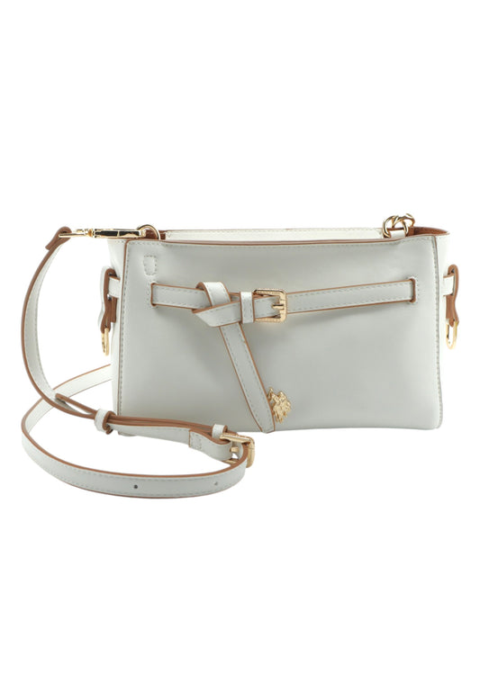 U.S. POLO ASSN. Borsa Tracolla Donna Bianco BEU2G9070WVP802-PE26