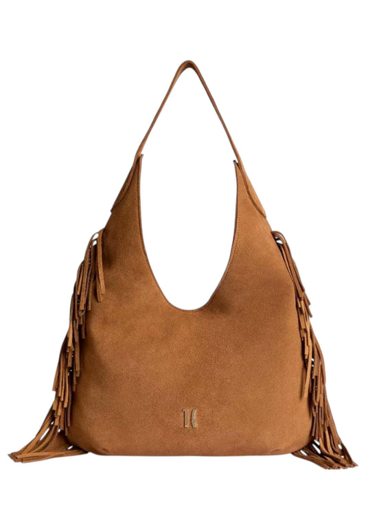 ALVIERO MARTINI Borsa Shopper Donna Marrone Frange LF588646-PE26-0947