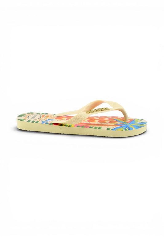 HAVAIANAS Ciabatte Infradito Donna Bianco Multicolore 4150746-PE26-09256