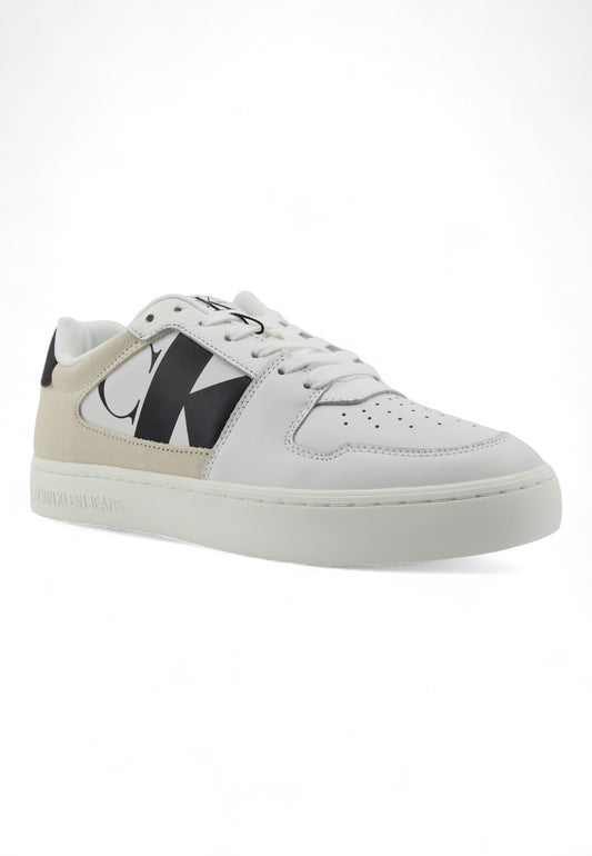 CALVIN KLEIN Classic Cupsole Sneaker Uomo Bright White Black YM0YM01002