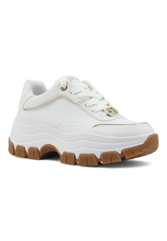 GUESS Running Sneaker Donna White FLTBERELE12