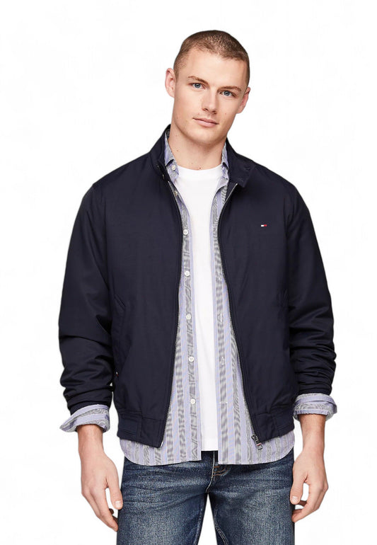 TOMMY HILFIGER Giacca Giubbotto Bomber Uomo Blu MW0MW35670
