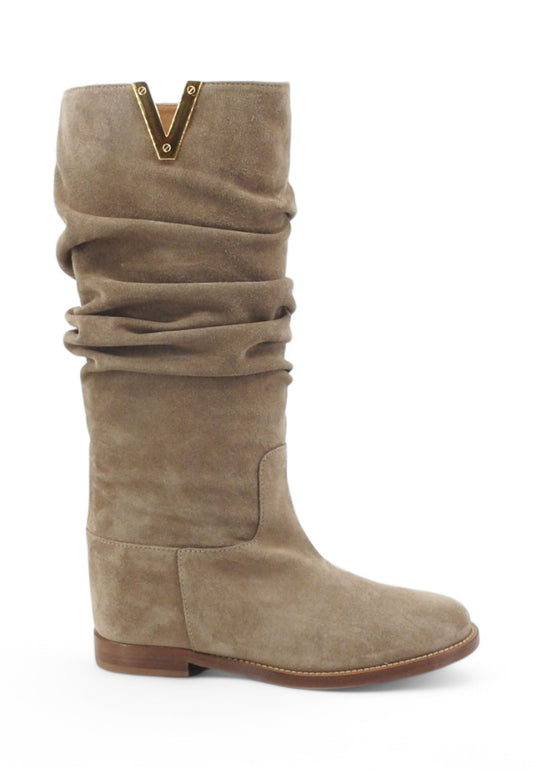 VIA ROMA 15 Stivali Donna Beige 4314BE-PE25