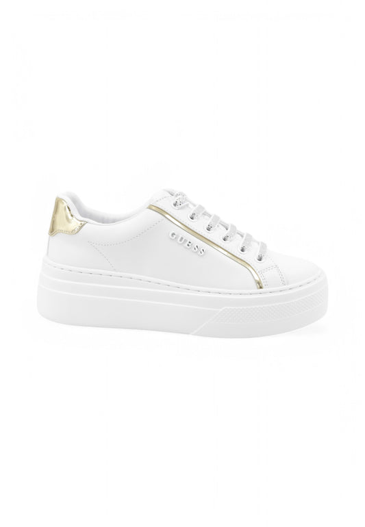 GUESS Sneakers Donna Bianco Strass FLJMRIELE12-PE25-WHPLA