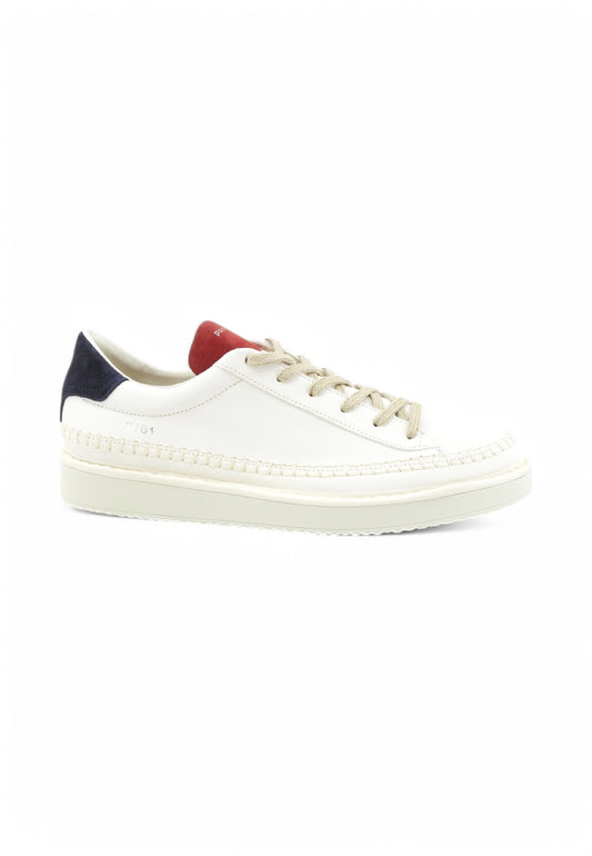 PAN CHIC Sneakers Uomo Bianco Blu Rosso P01M019-01303056-PE25