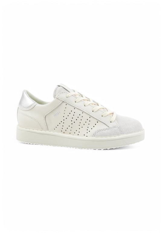 PAN CHIC Sneakers Donna Bianco Argento Glitter P01W022-01382221-PE25