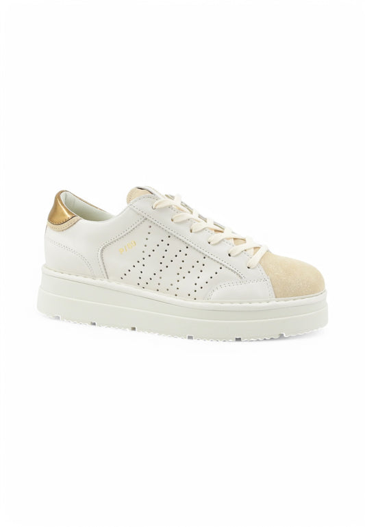 PAN CHIC Sneakers Donna Bianco Oro Glitter P89W010-01380040-PE25