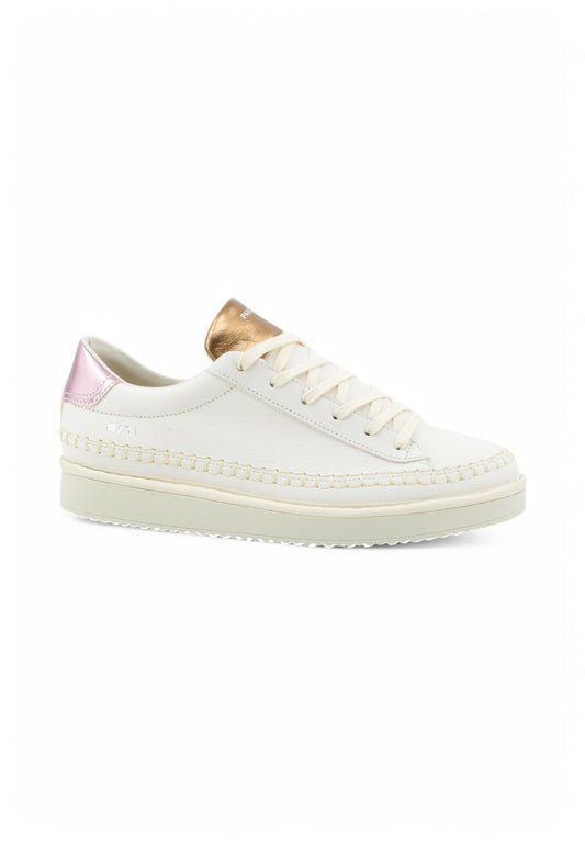 PAN CHIC Sneakers Donna Bianco Rosa Oro P01W019-01533054-PE25