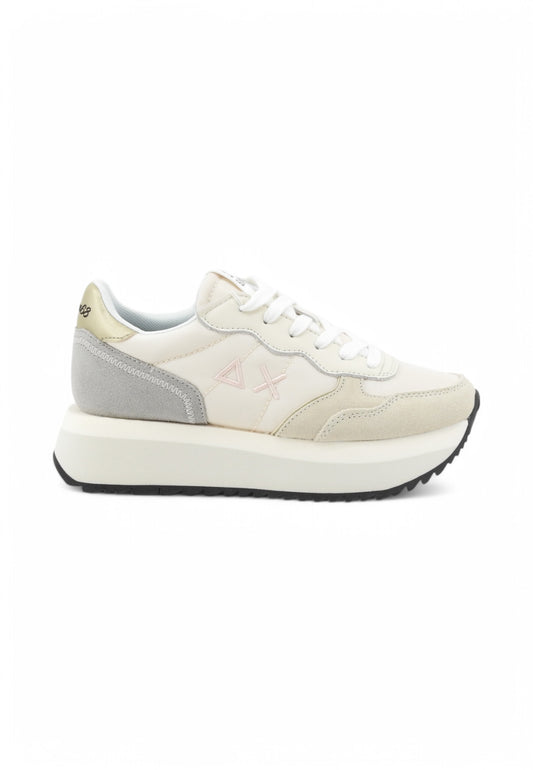 SUN68 Sneakers Donna Beige Grigio Z35210-PE25-31
