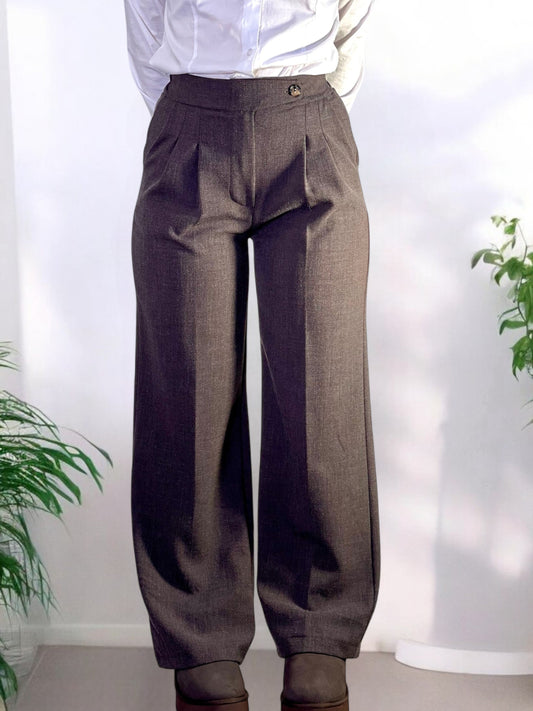 Pantalone Palazzo Piquet Chiusura Lato ASCOLI