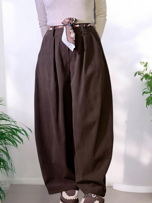 Pantalone Velluto Palazzo ANZIO