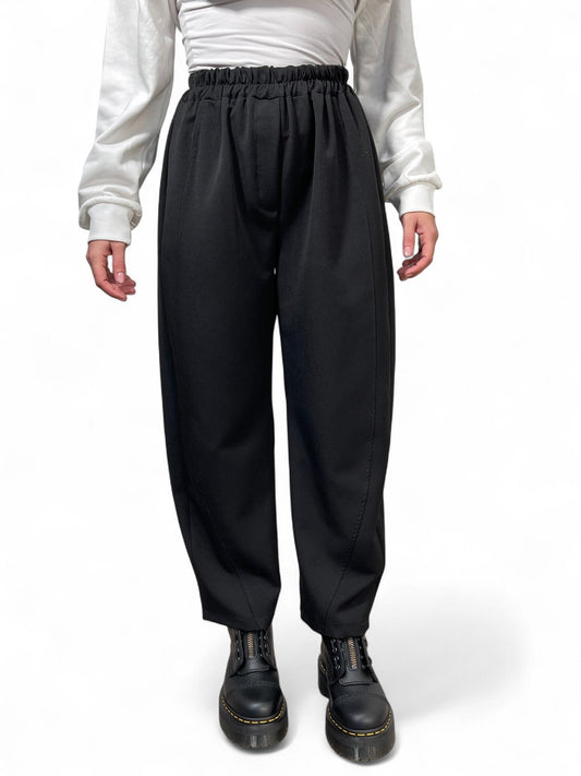 Pantalone largo cuciture frontali Veronica