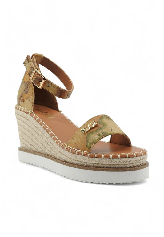 ALVIERO MARTINI 1° CLASSE Sandalo Zeppa Donna Natural Beige Z0807-9820 - Sandrini Calzature e Abbigliamento