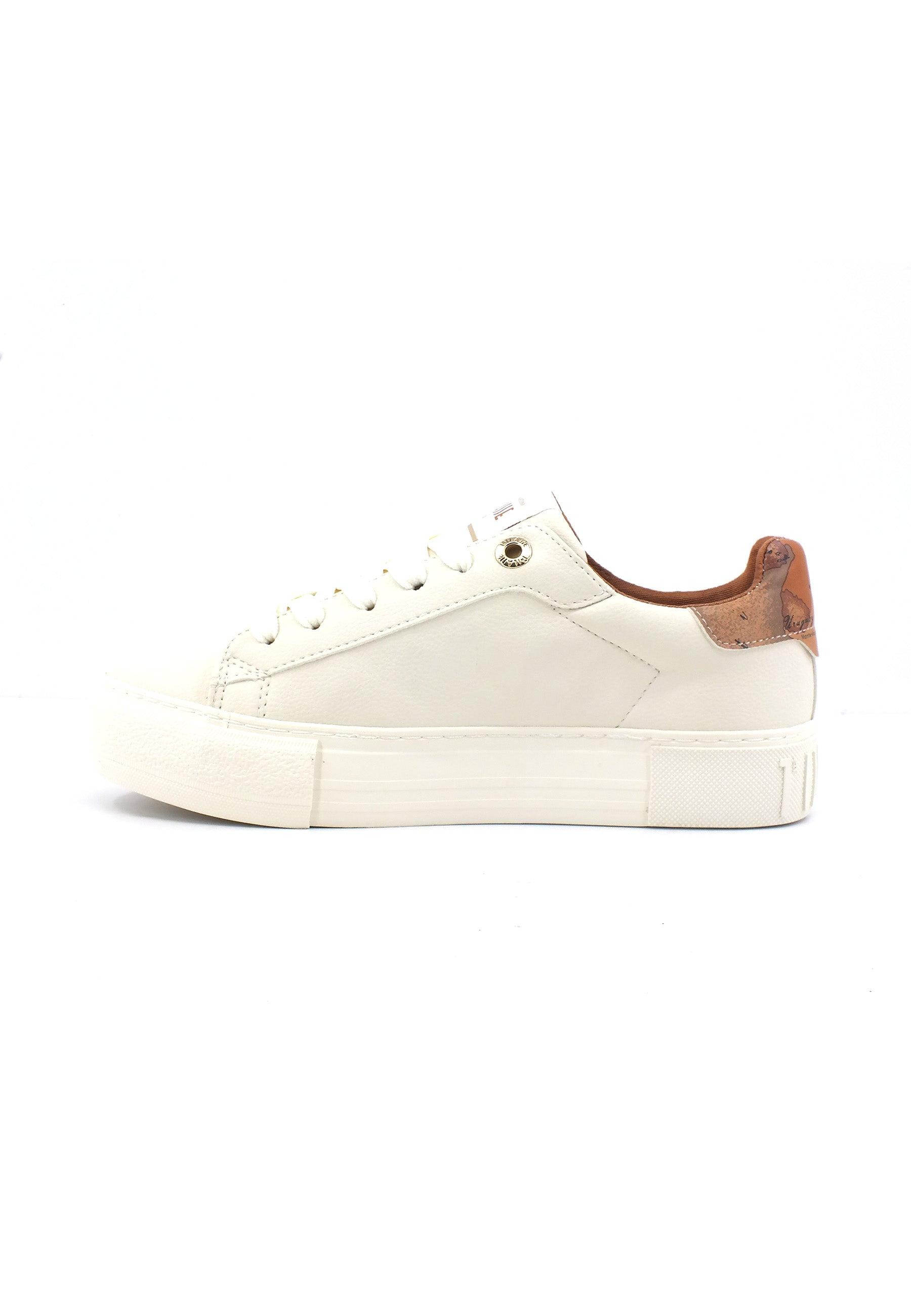 ALVIERO MARTINI 1° CLASSE Sneaker Donna Geo Strass Ivory Beige Geo N1669-0193 - Sandrini Calzature e Abbigliamento