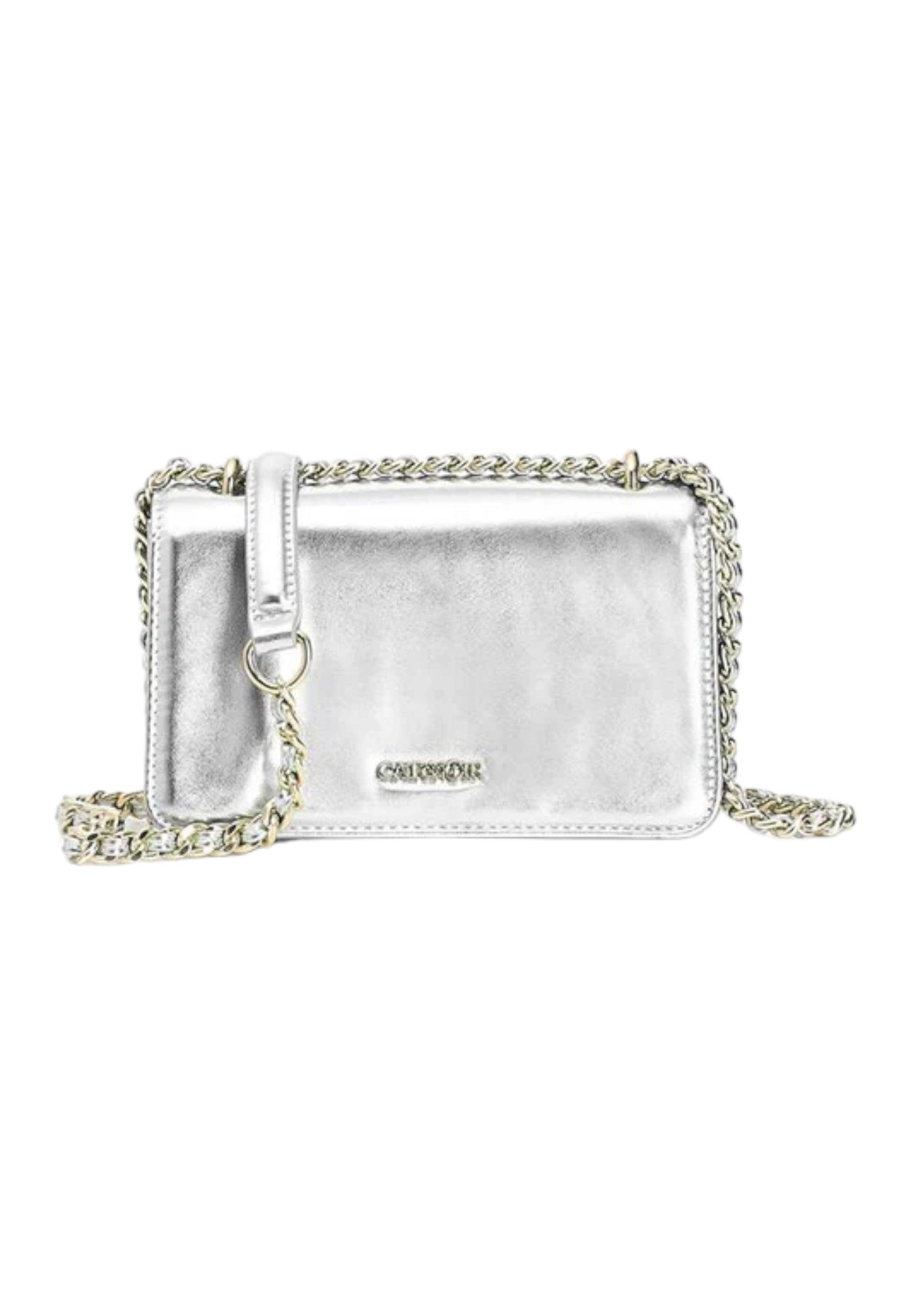 CAFENOIR Borsa Tracolla Donna Argento BG0617 - Sandrini Calzature e Abbigliamento