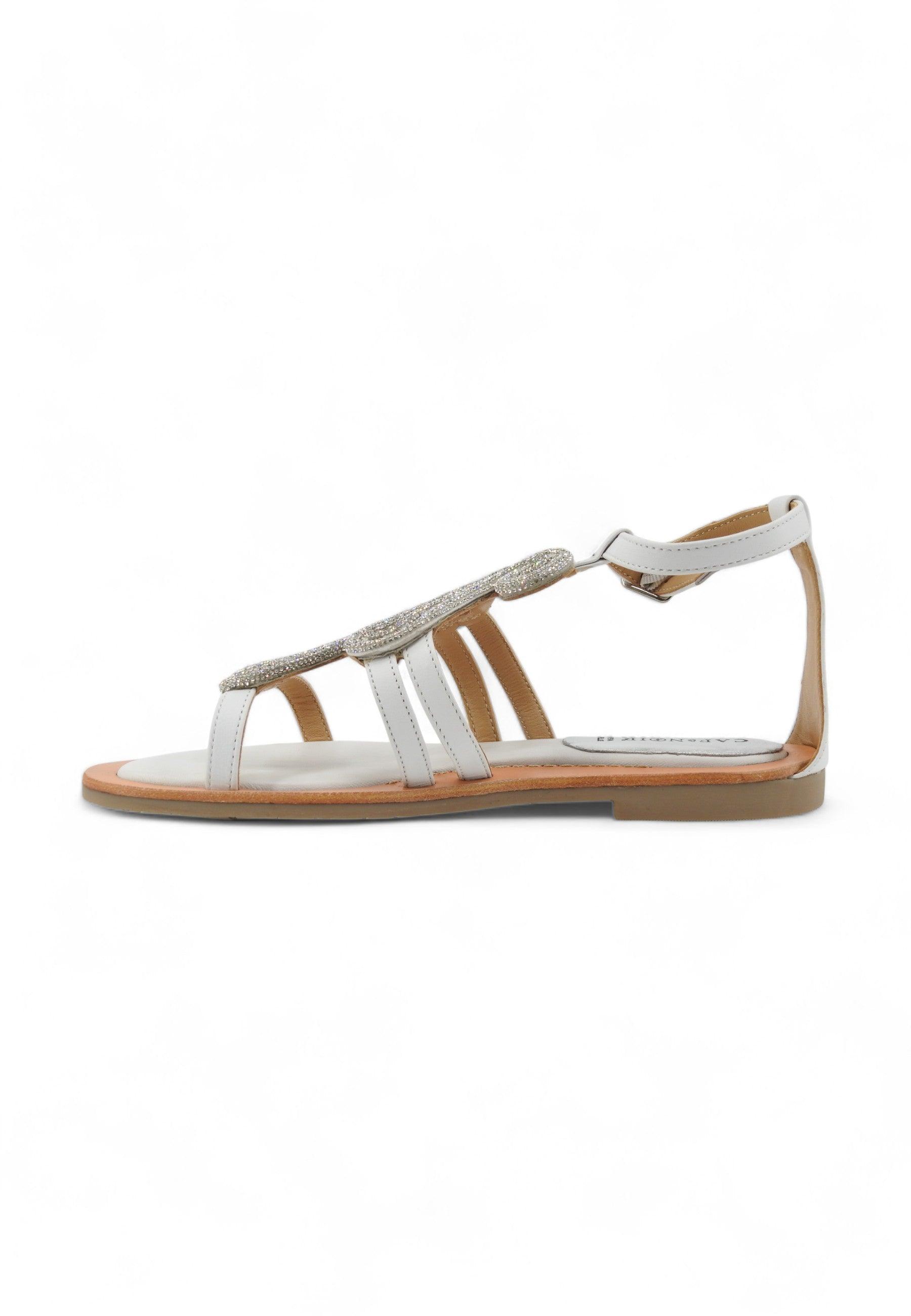 CAFENOIR Sandalo Donna Bianco GC4012 - Sandrini Calzature e Abbigliamento