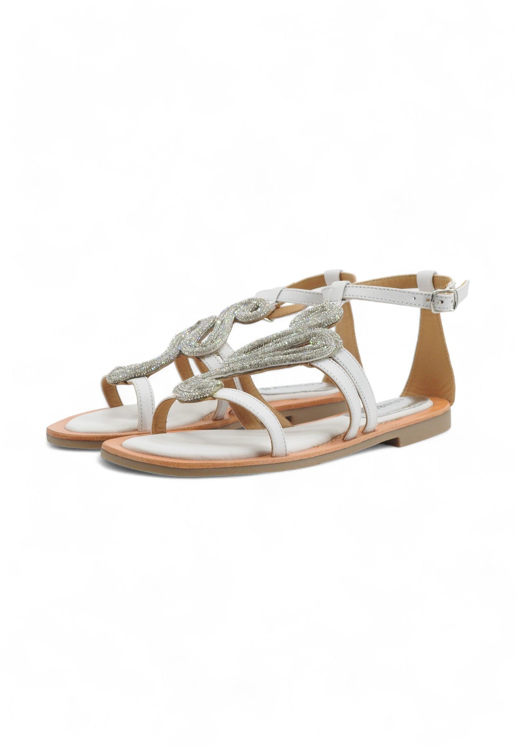 CAFENOIR Sandalo Donna Bianco GC4012 - Sandrini Calzature e Abbigliamento