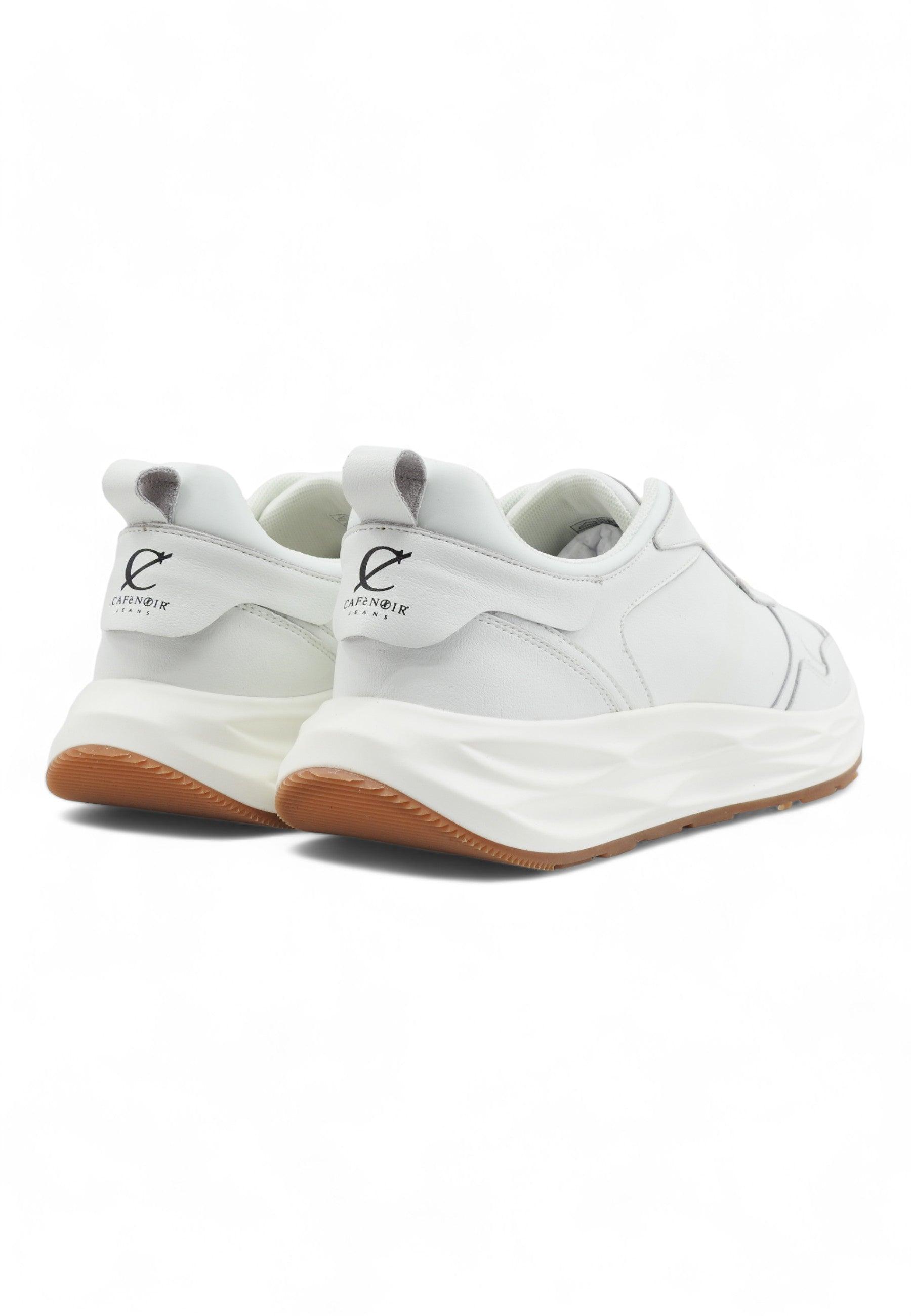 CAFENOIR Sneaker Uomo Bianco PB1431 - Sandrini Calzature e Abbigliamento
