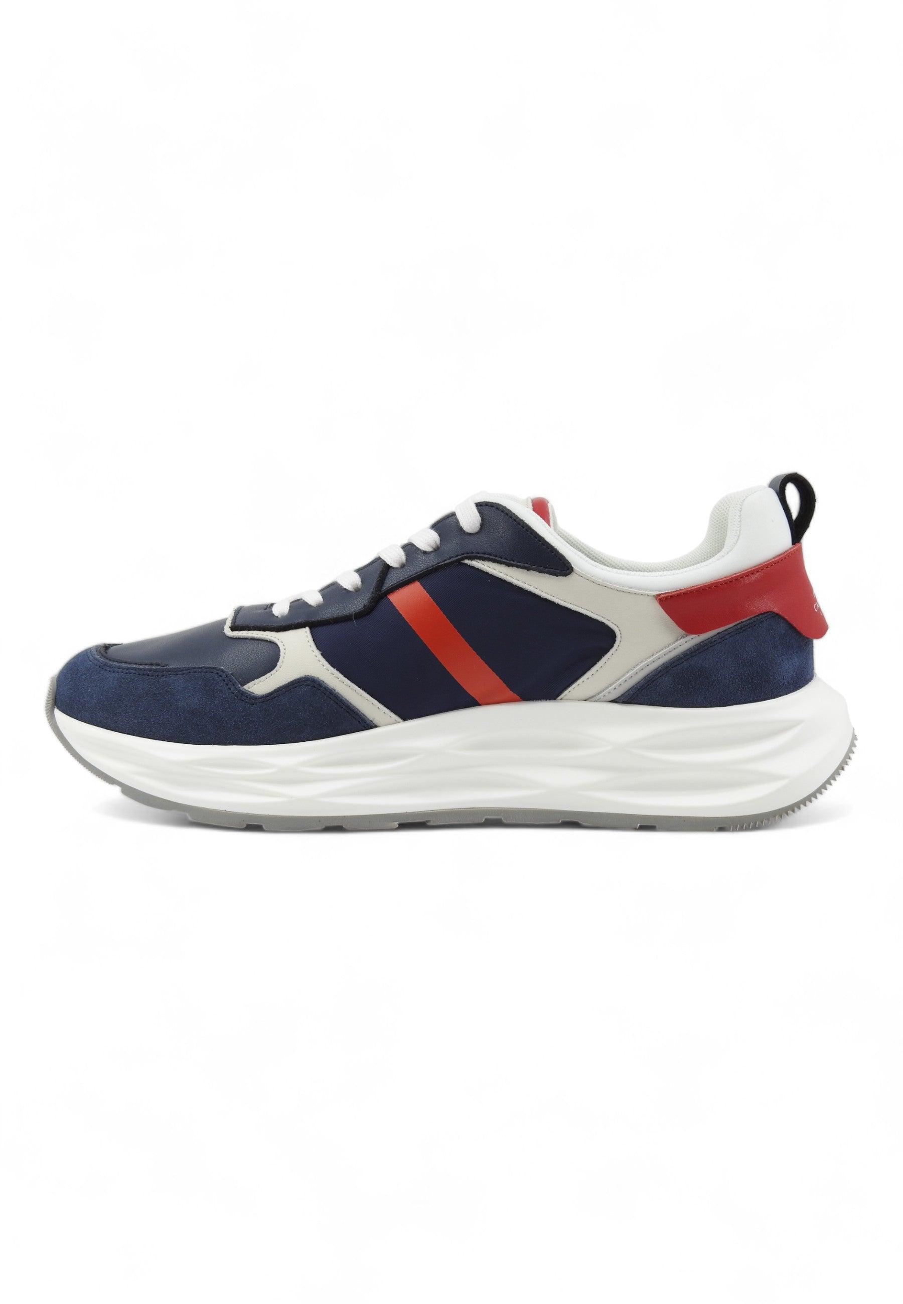 CAFENOIR Sneaker Uomo Blu PB1432 - Sandrini Calzature e Abbigliamento