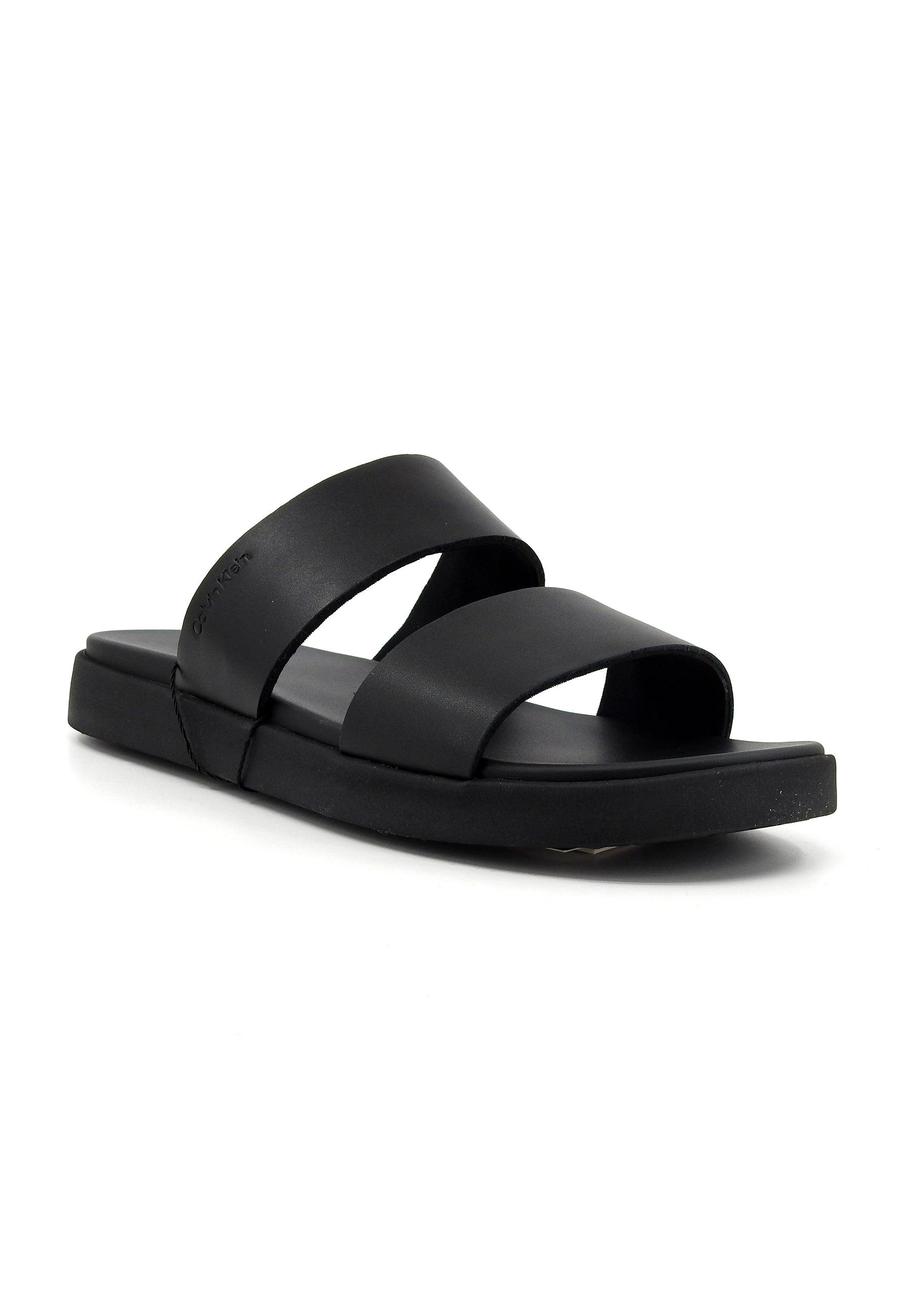 CALVIN KLEIN Ciabatta Uomo Black HM0HM1414 - Sandrini Calzature e Abbigliamento