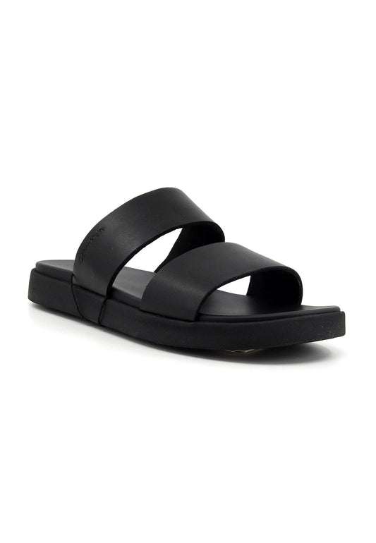 CALVIN KLEIN Ciabatta Uomo Black HM0HM1414 - Sandrini Calzature e Abbigliamento