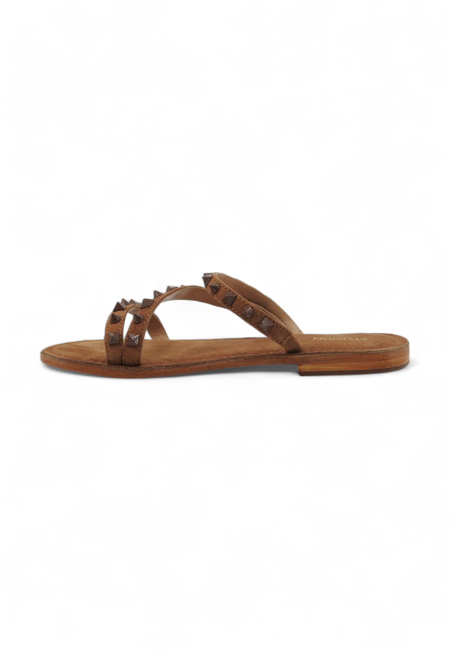 CB FUSION Sandalo Donna Tan Marrone CBF.R224004 - Sandrini Calzature e Abbigliamento