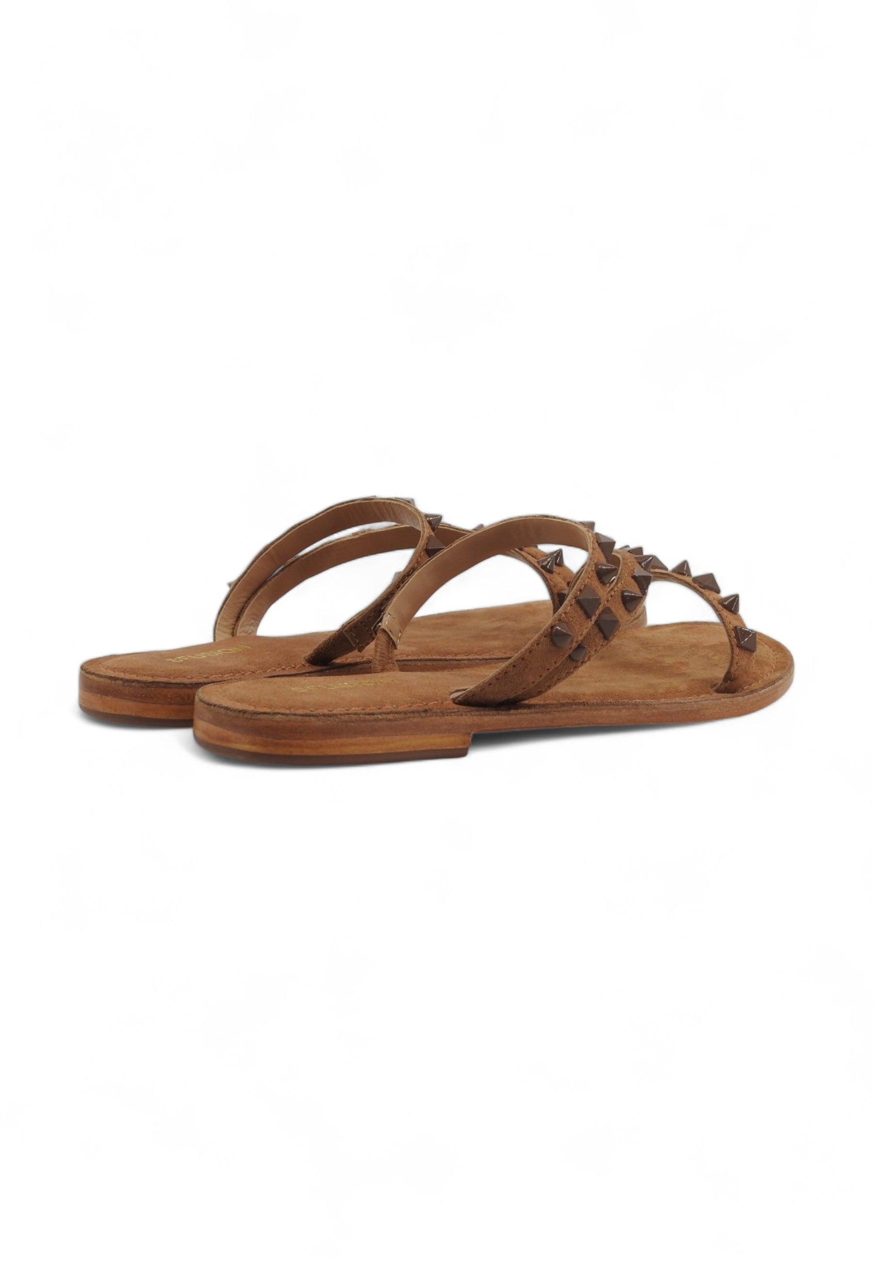 CB FUSION Sandalo Donna Tan Marrone CBF.R224004 - Sandrini Calzature e Abbigliamento