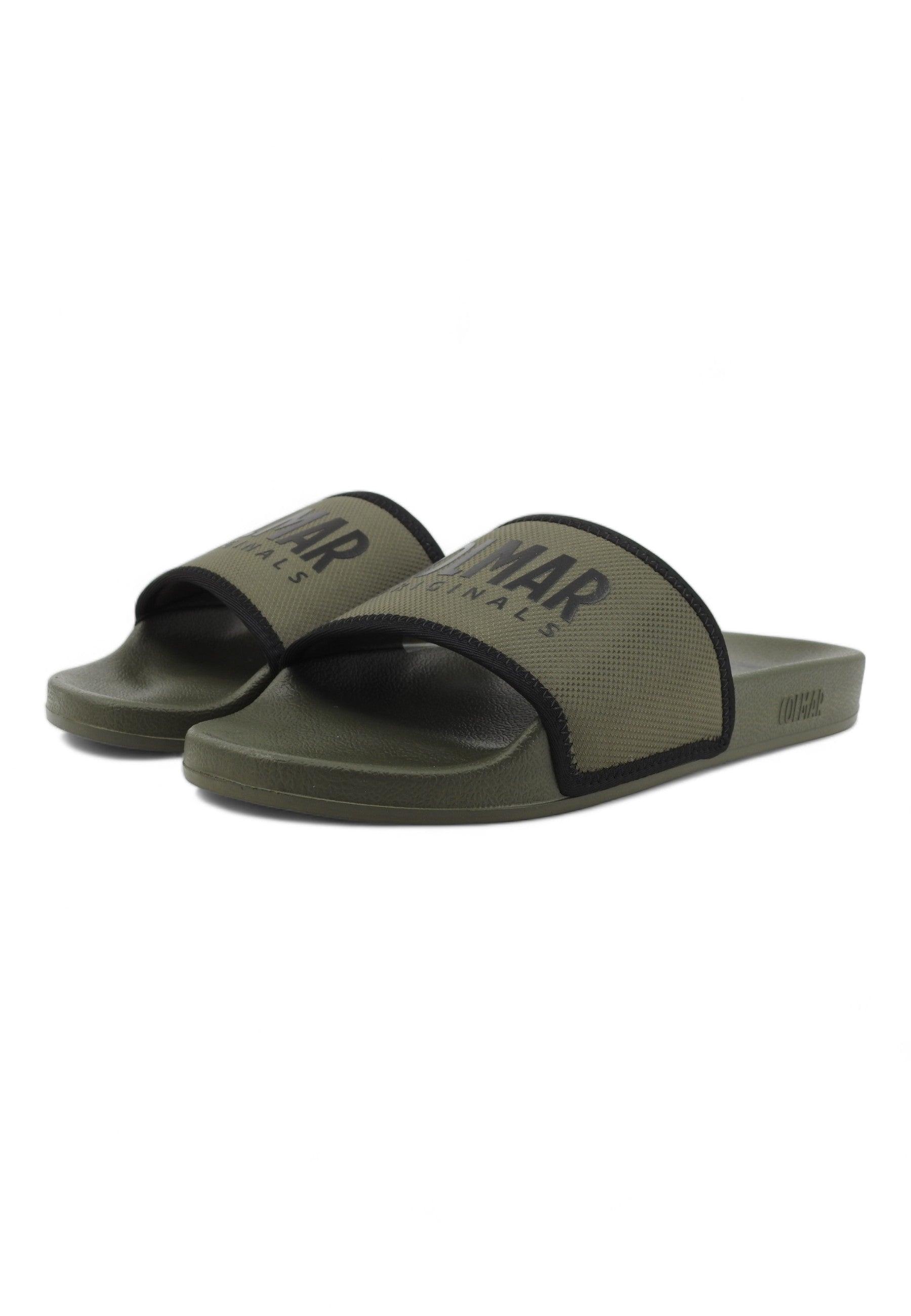 COLMAR Ciabatta Uomo Military Green Black SLIPPER SPLINT - Sandrini Calzature e Abbigliamento