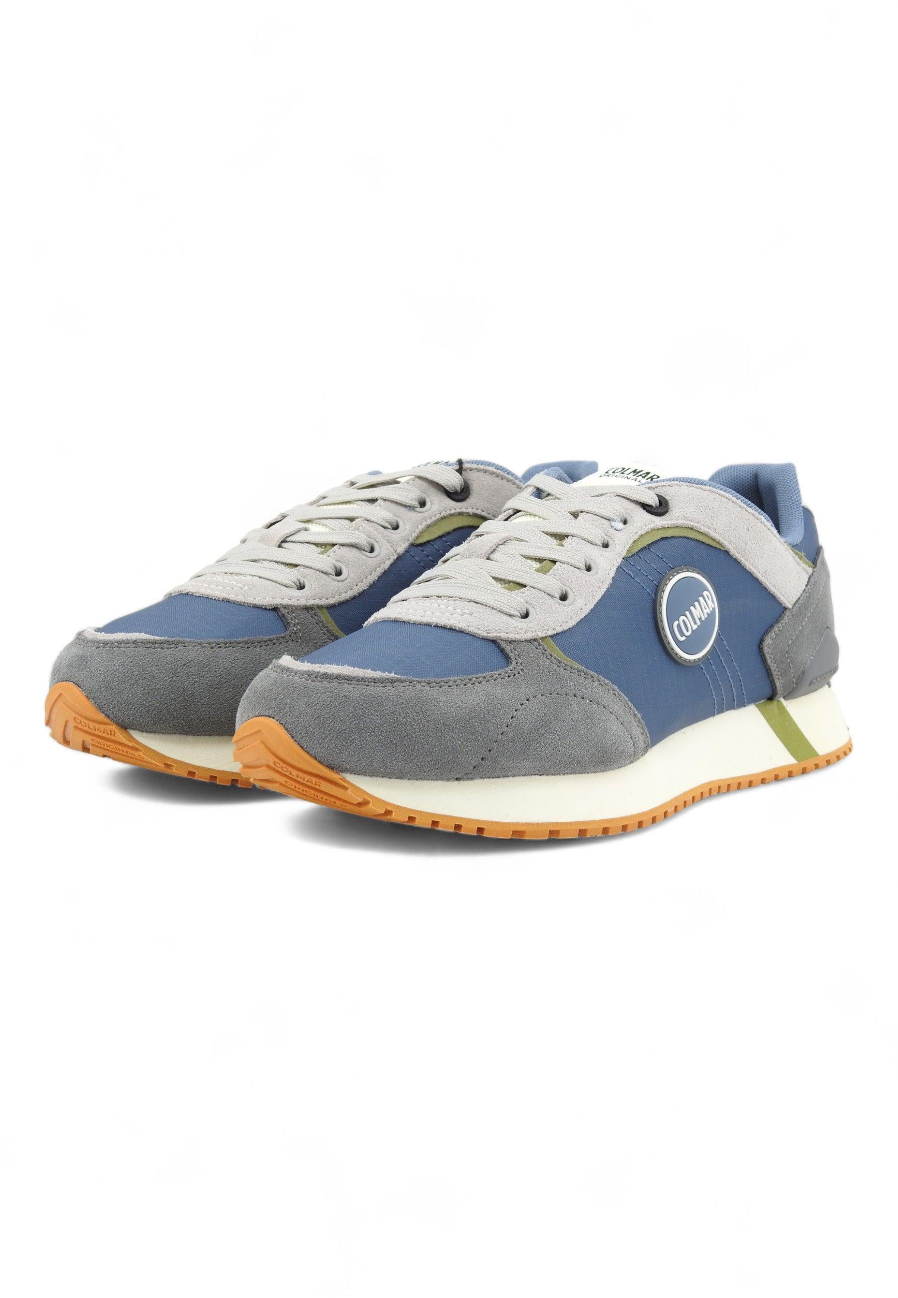 COLMAR Sneaker Uomo Denim Blue TRAVIS PLUS SHADES - Sandrini Calzature e Abbigliamento