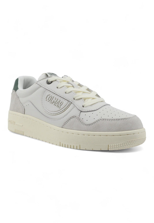 COLMAR Sneaker Uomo White Sage Green AUSTIN LOOK - Sandrini Calzature e Abbigliamento